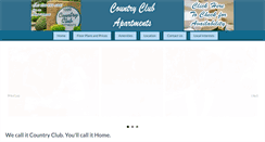 Desktop Screenshot of countryclubapartmentshuntsville.com